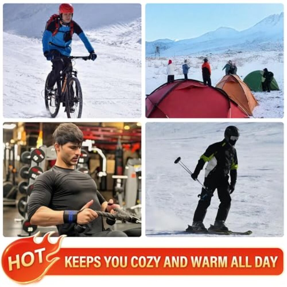 Thermal Compression Base Layer Set Fleece Lined A… - image 7